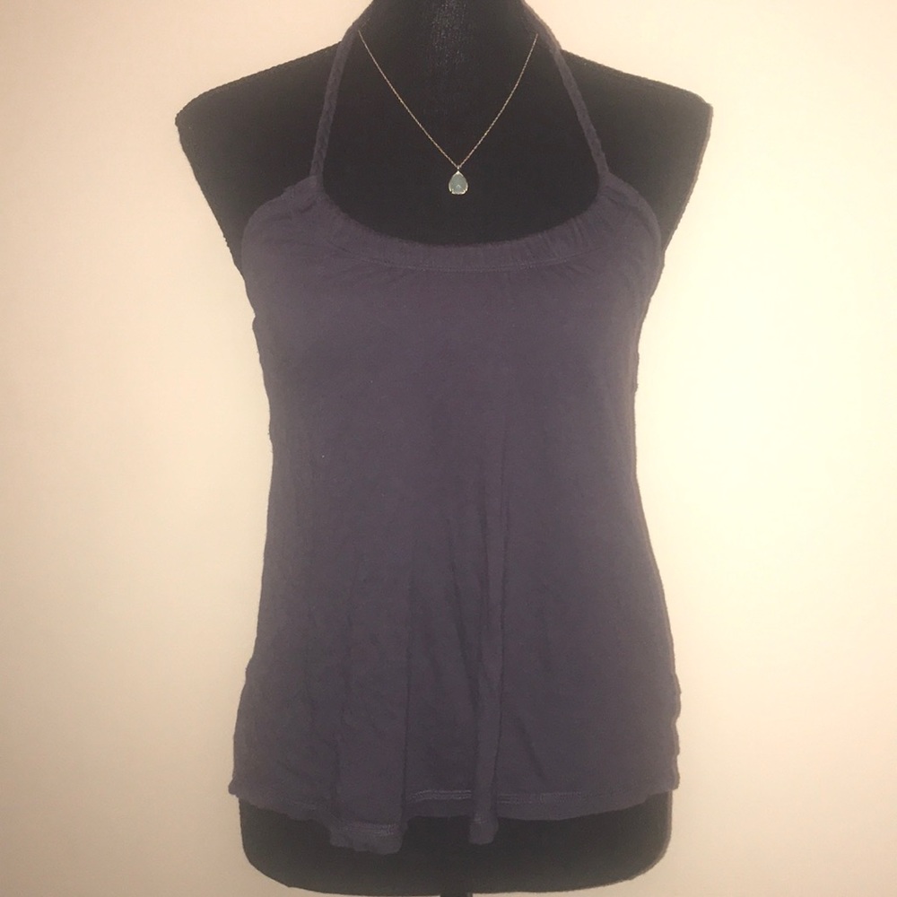 AEO purple halter top - XS